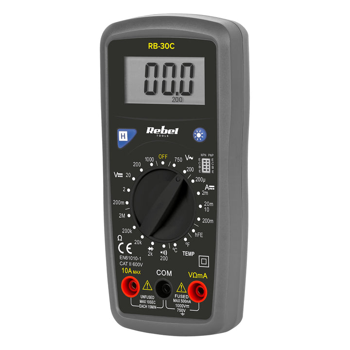 Rebel RB-30C High-Precision Universal Digital Multimeter