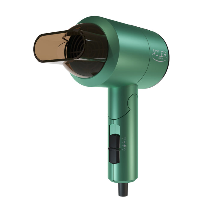 Small 1200W dryer Adler AD 2265 with folding handle