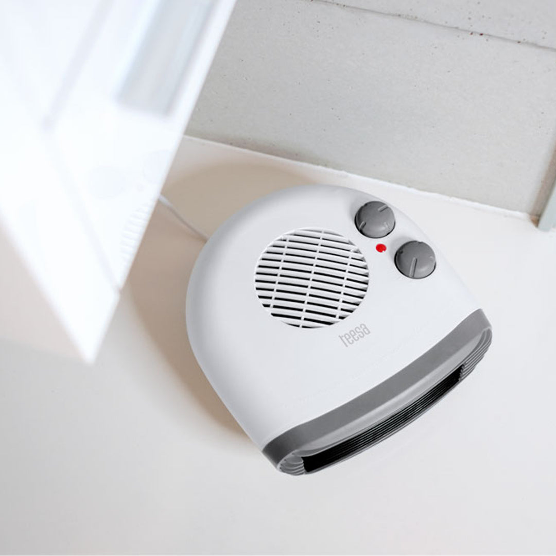Teesa TSA8027 2000W 2000W Fan Heater with 3 Operating Modes Fan Only Mode Quiet Operation