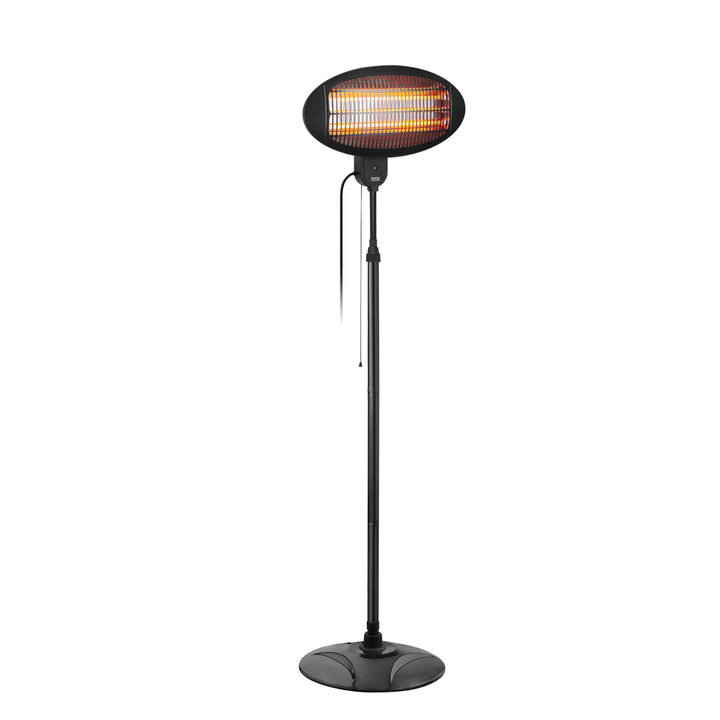 Teesa TSA8050 Infrared Electric Radiant Heater for Patio Balcony Terrace IR 2000W IPX4 Efficient Sturdy