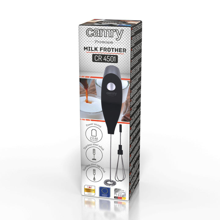 Camry CR 4501 milk frother with stirrer and stand