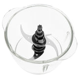 Shredder with glass bowl Adler AD 4082 300W stainless steel blades