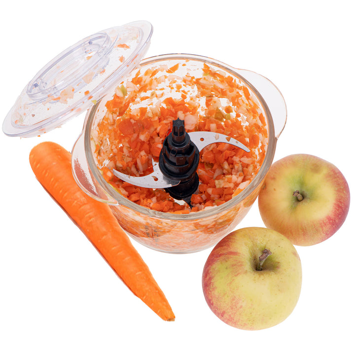 Shredder with glass bowl Adler AD 4082 300W stainless steel blades