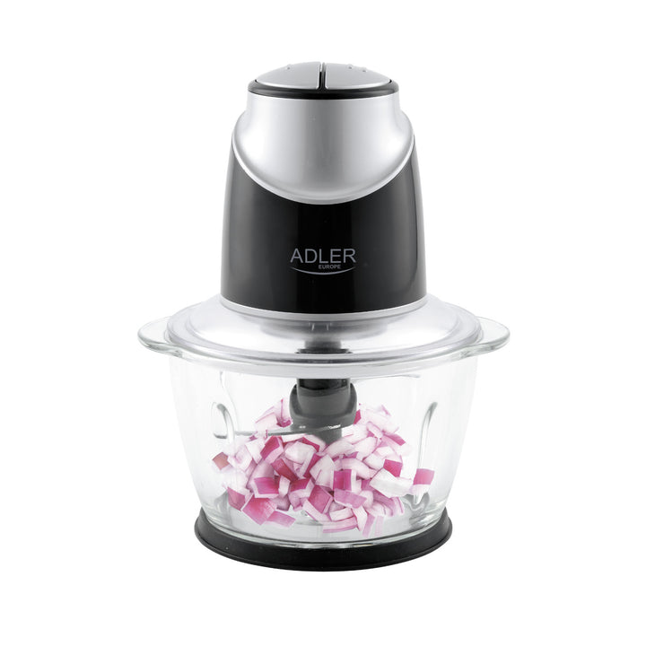 Shredder with glass bowl Adler AD 4082 300W stainless steel blades