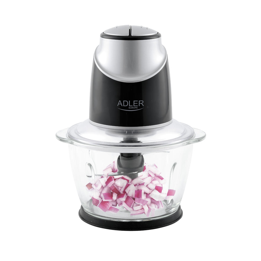 Shredder with glass bowl Adler AD 4082 300W stainless steel blades