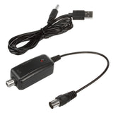 Directional TV antenna DVB-T MUX 8 + 5 V usb power supply