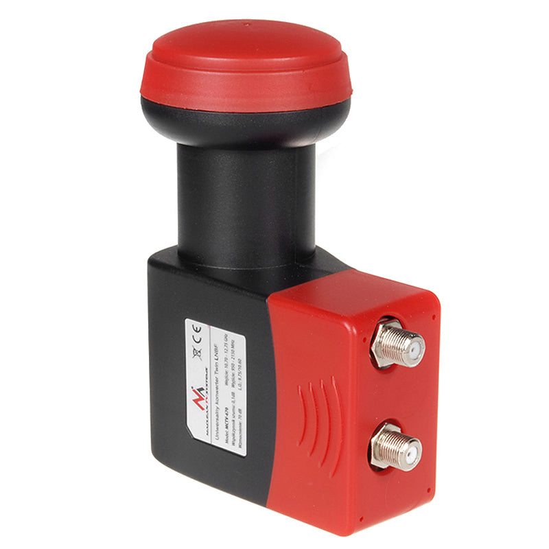 Konwenter satelitarny twin SAT Maclean 4K 8K + kabel HDMI