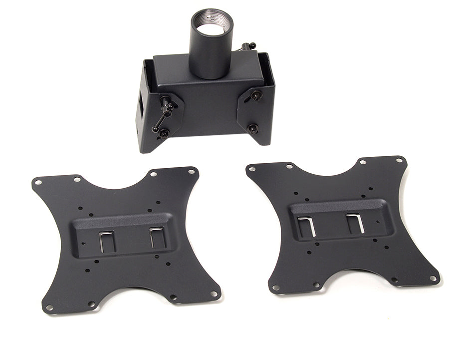 Ceiling mount for two televisions MC-702 set with MC-706 and MC-707