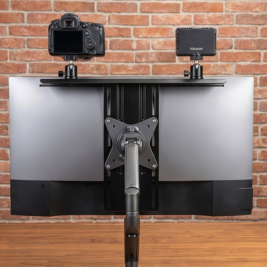 All-In-One NanoRS, YouTube, VESA 100x100, RS464 Camera/Illuminator mount/Shelf.