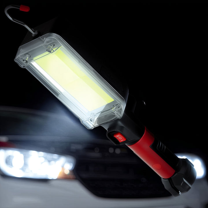 Lampa ceardlainne COB maighnéadach Maclean, 2x1200mAh, 700lm, USB Cineál-C / Micrea USB, MCE307