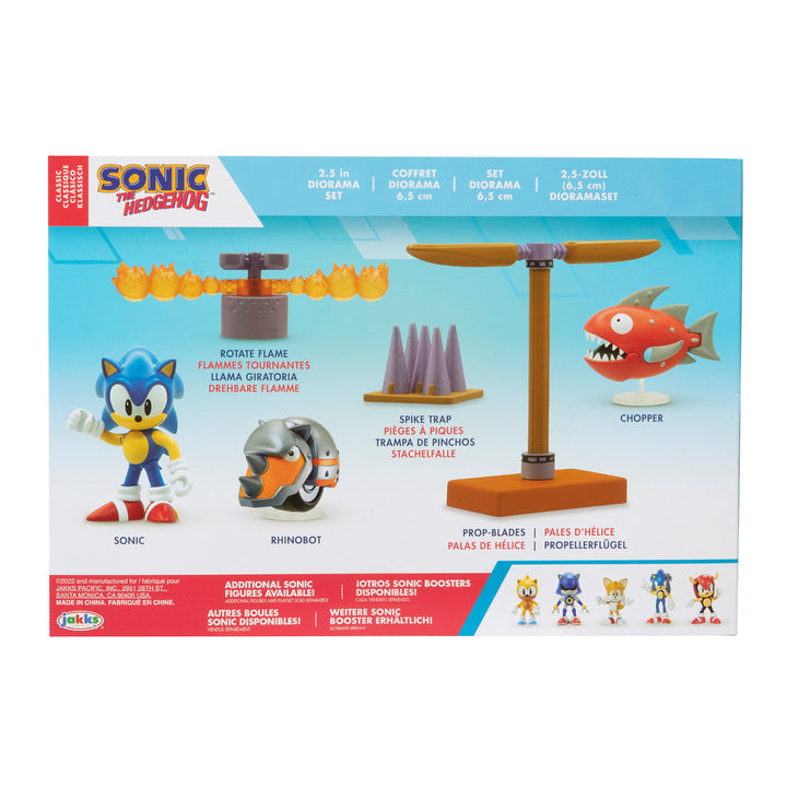 Sonic the Hedgehog Flying Battery Zone Diorama Playset – Complete with Detailed Figures and Interactive Accessories for Ultimate Action-Packed Fun