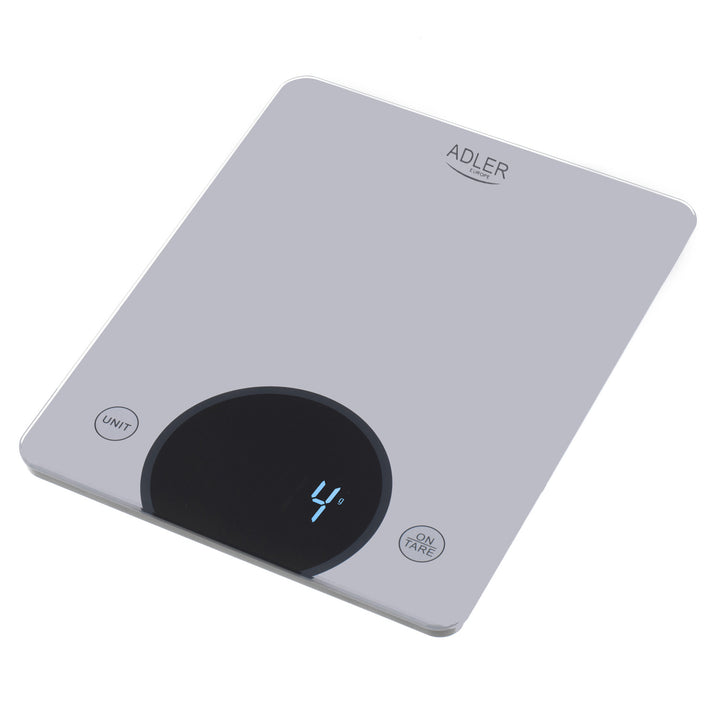 Adler AD 3173s Kitchen scale up to 10kg LED dimensions 20 x 16 cm