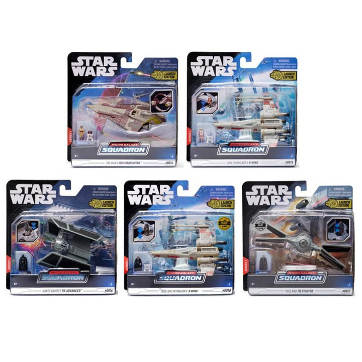 STAR WARS Micro Galaxy Squadron Medium Vehicle + 2 Figurines Mix Random Toy