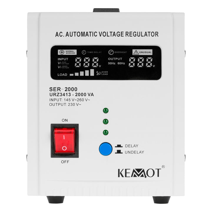 Automatic voltage stabilizer 230 V KEMOT SER-2000