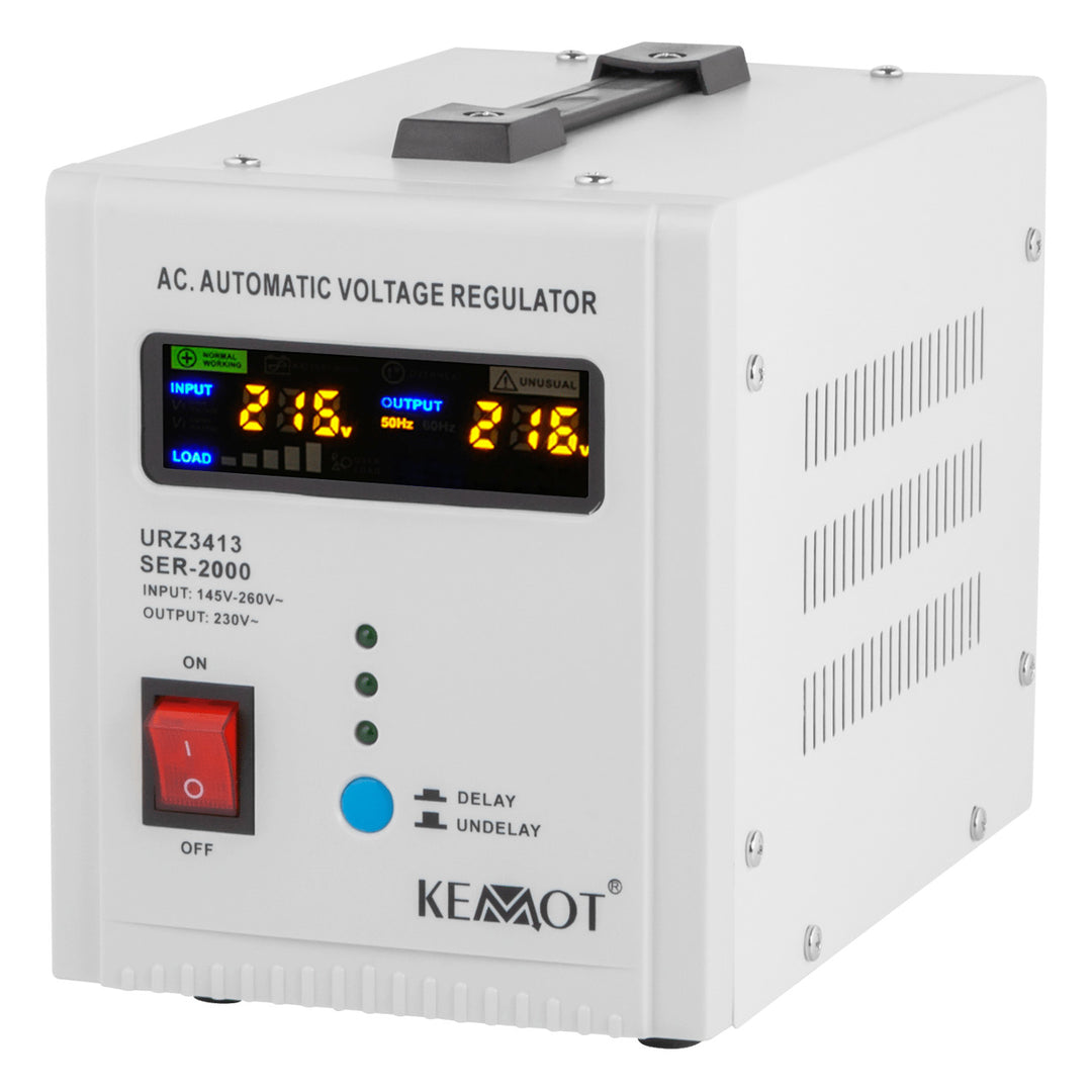 Automatic voltage stabilizer 230 V KEMOT SER-2000
