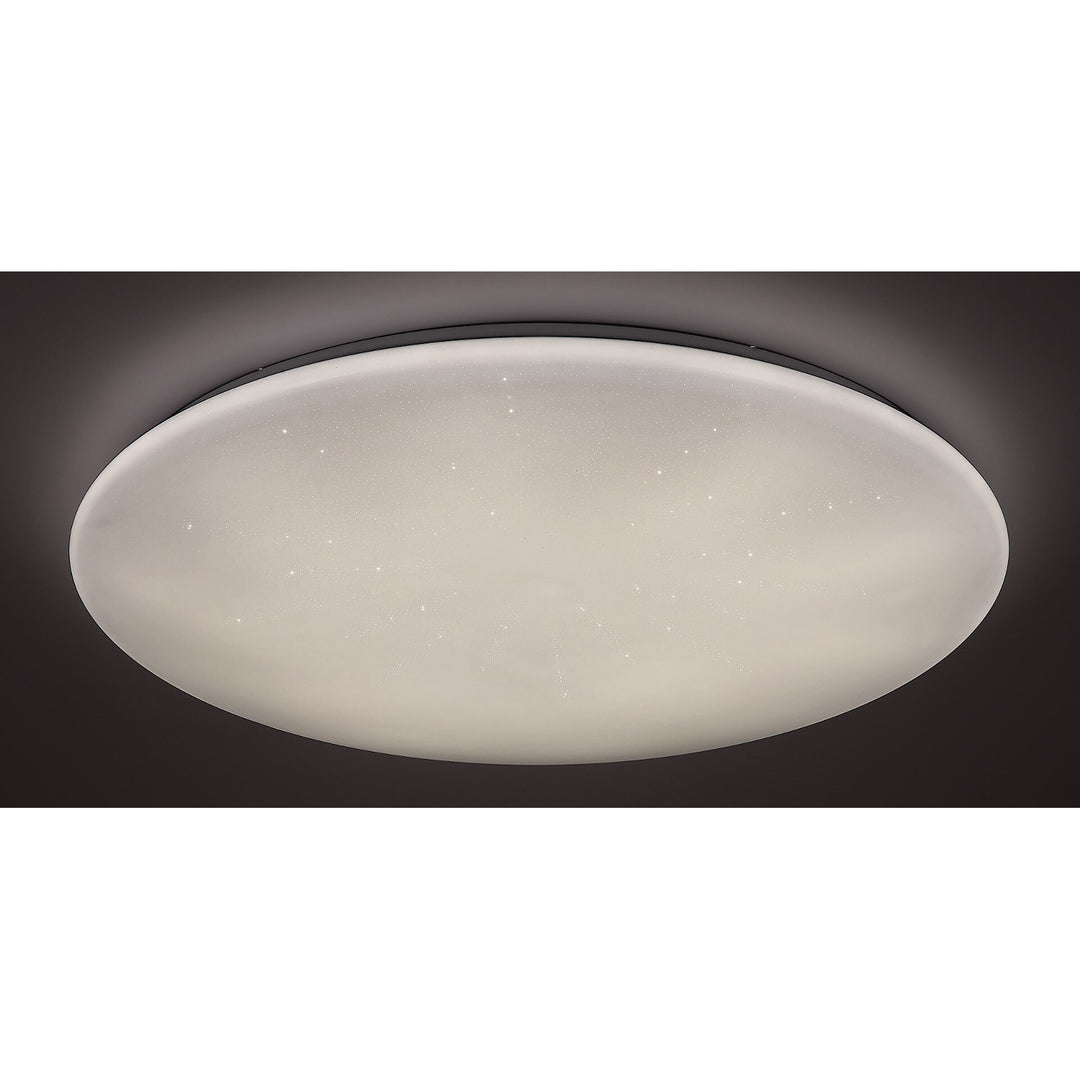 Rabalux Danny Round Ceiling Lamp 5447 White 80W 80cm with Remote Ceiling Wall Luminaire Light Adjustable Light Temperature