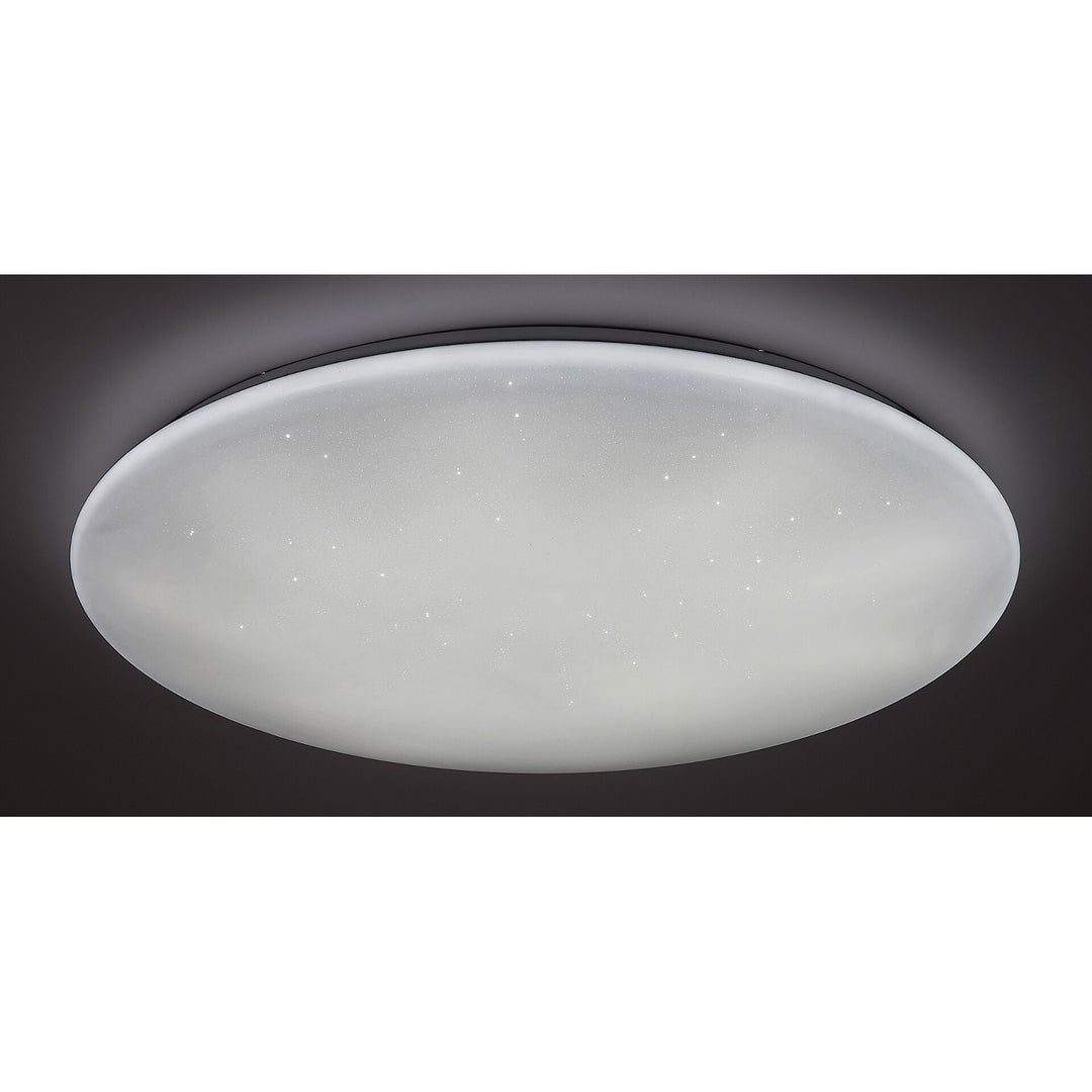 Rabalux Danny Round Ceiling Lamp 5447 White 80W 80cm with Remote Ceiling Wall Luminaire Light Adjustable Light Temperature