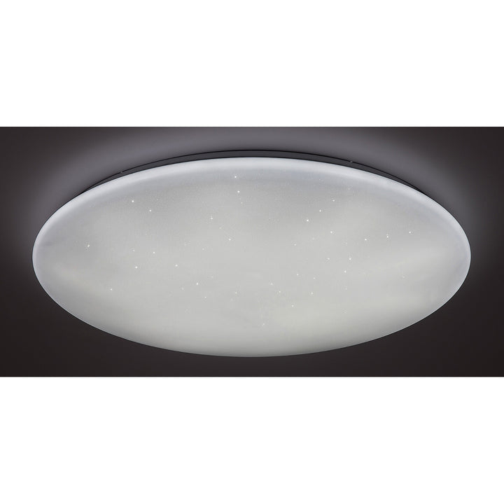 Rabalux Danny Round Ceiling Lamp 5447 White 80W 80cm with Remote Ceiling Wall Luminaire Light Adjustable Light Temperature