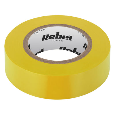 REBEL adhesive insulating tape (0.13 mm x 19 mm x 20 yd) yellow
