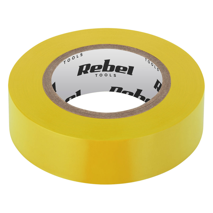 REBEL adhesive insulating tape (0.13 mm x 19 mm x 20 yd) yellow