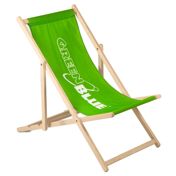 10x GreenBlue GB183 Classic Beechwood Lounger with your own imprint