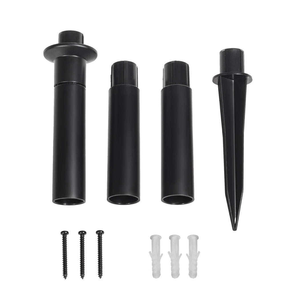 GreenBlue solar freestanding garden lamp, sphere, 15x48cm, RGB color LED, GB122 + 25x58cm GB166