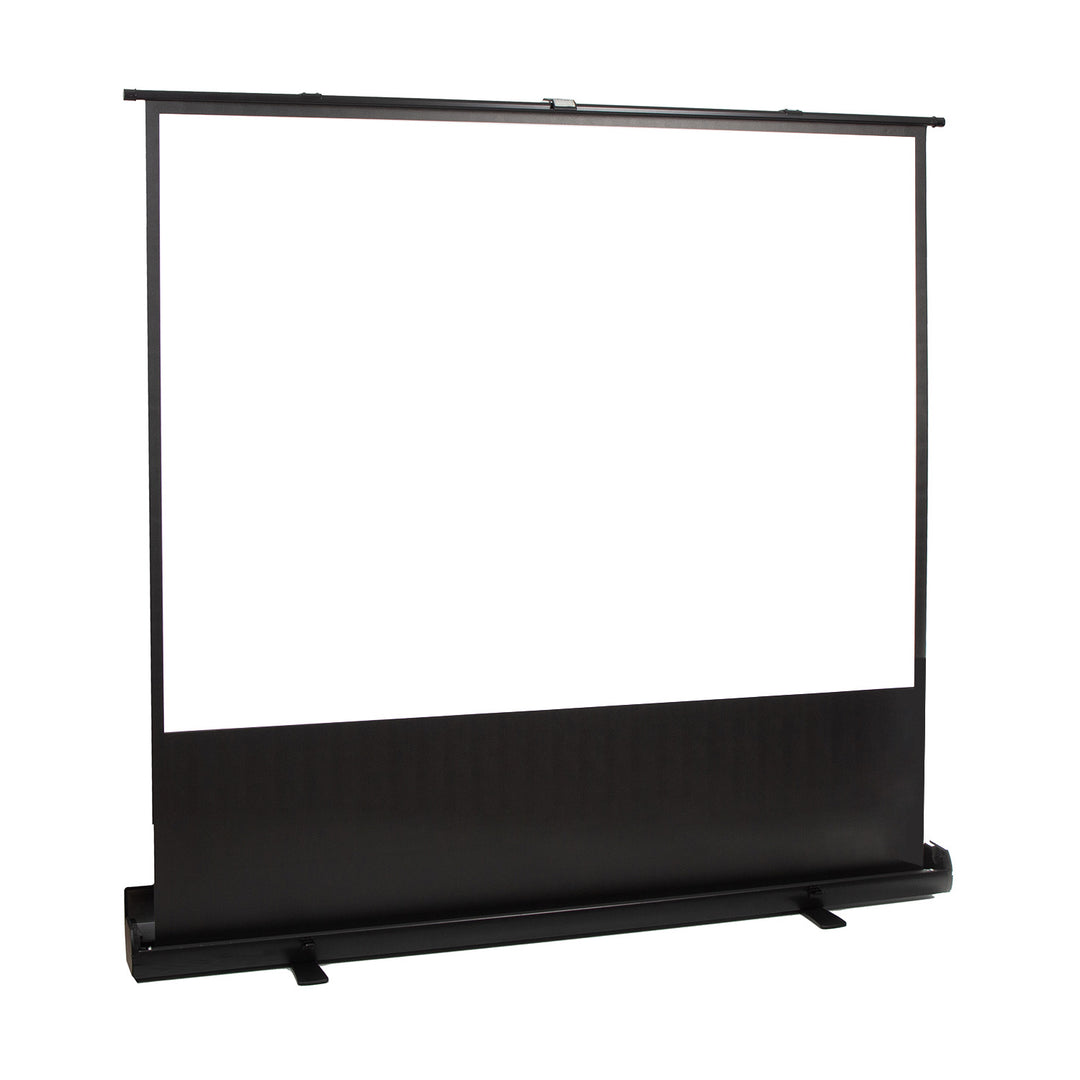 Maclean Portable Projection Screen, Compact, Floor-Standing, 86", 4:3, MC-963