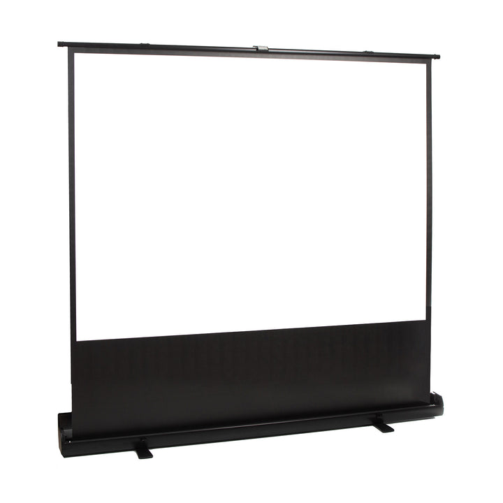 Maclean Portable Projection Screen, Compact, Floor-Standing, 86", 4:3, MC-963