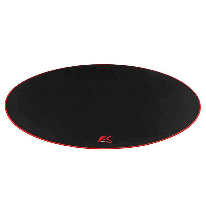 NanoRS RS172 Gaming Seat Mat, Under Chair Floor Mat, Diameter 100cm, Black