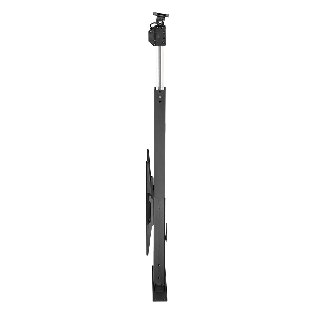 Maclean MC-976 Motorized Floor &amp; Ceiling TV Lift 50kg Cabinet Electric TV Holder Mount 32''-55''' VESA 400x400 Remote Control