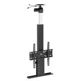 Maclean MC-976 Motorized Floor & Ceiling TV Lift 50kg Cabinet Electric TV Holder Mount 32''-55''' VESA 400x400 Remote Control