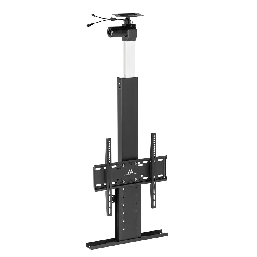 Maclean MC-976 Motorized Floor & Ceiling TV Lift 50kg Cabinet Electric TV Holder Mount 32''-55''' VESA 400x400 Remote Control