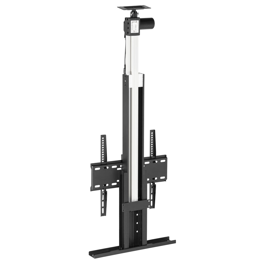 Maclean MC-976 Motorized Floor & Ceiling TV Lift 50kg Cabinet Electric TV Holder Mount 32''-55''' VESA 400x400 Remote Control