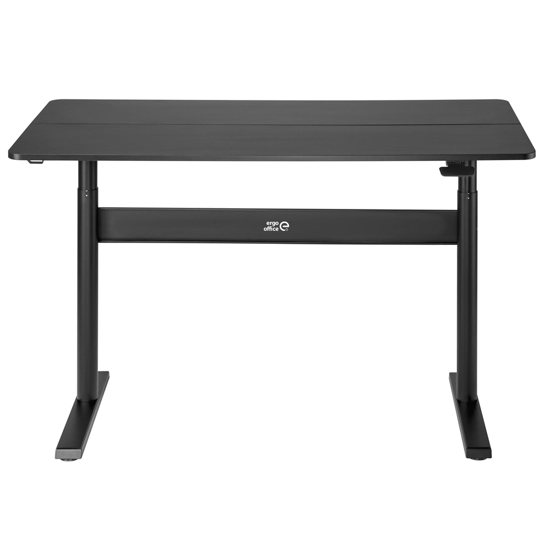 Ergo Office ER-453 Table Desk with Top 140x68cm, Gas Spring, Height Adjustment, for Standing and Sitting Work, Max Height 115cm