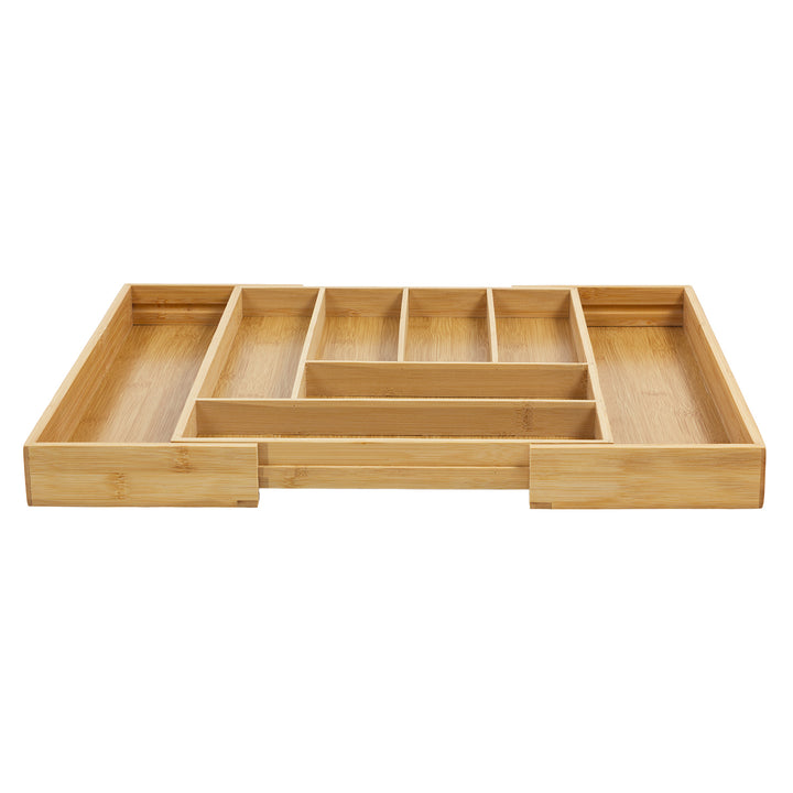 GreenBlue extendable bamboo cutlery organizer, 325-500x430x45mm, GB379
