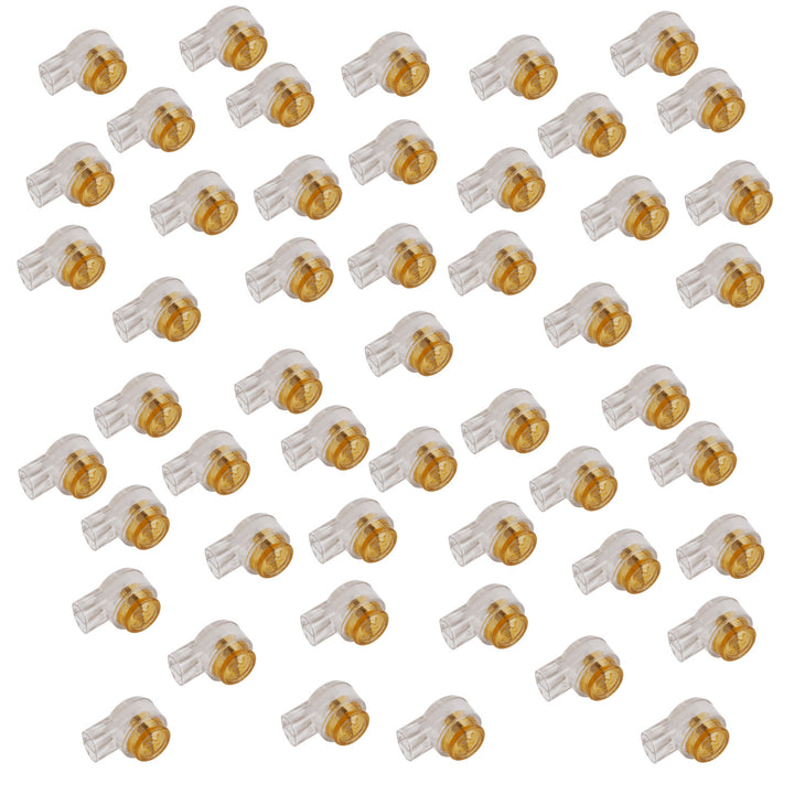 50x Gel phone quick connector for quick connection of 2 cable conductors from 0.2 to 0.65 mm