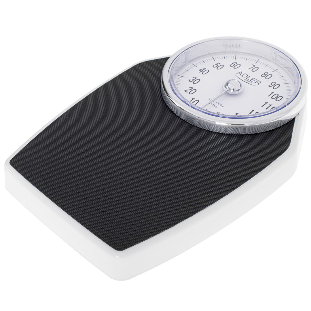 Adler bathroom scale, mechanical, up to 150 kg, AD 8177