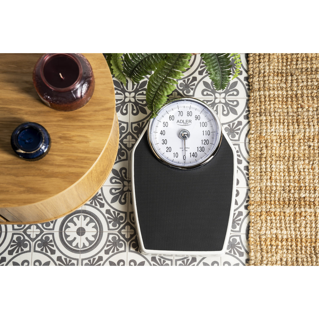 Adler bathroom scale, mechanical, up to 150 kg, AD 8177