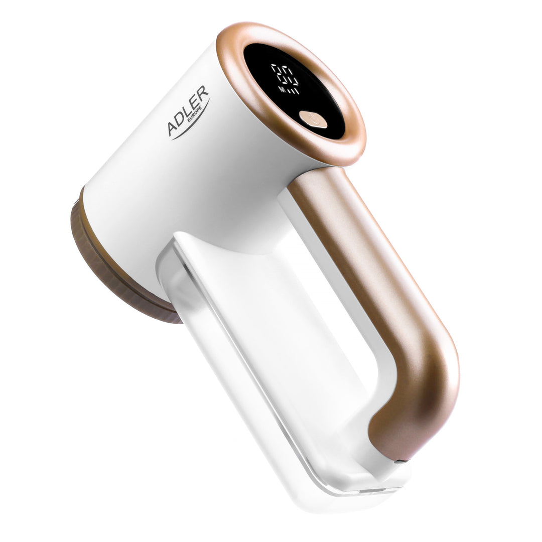 Adler fabric clothes shaver, USB charging, LCD display, 3-stage speed, brush, AD 9617