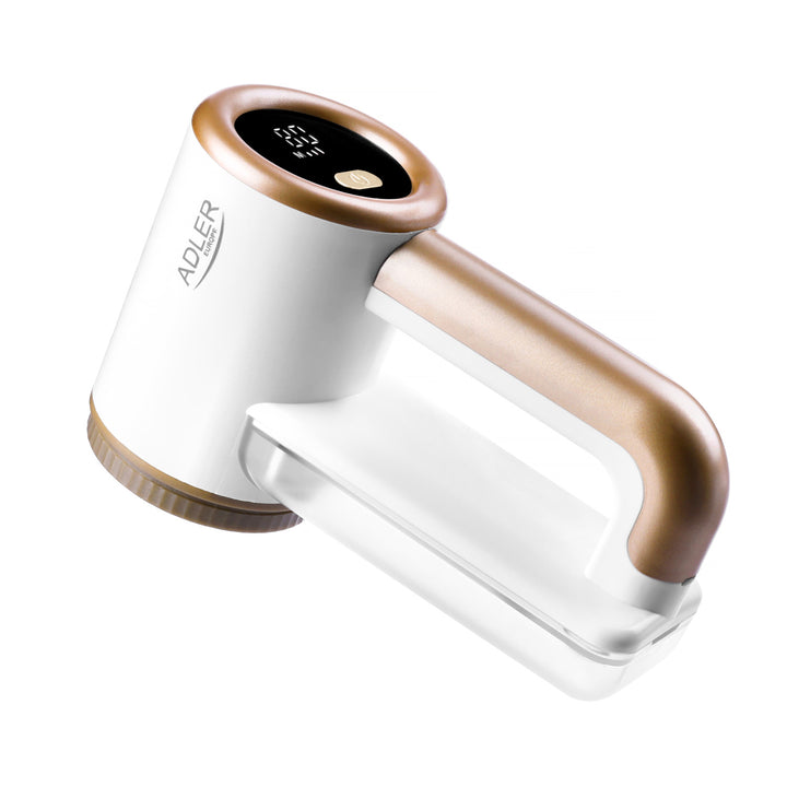Adler fabric clothes shaver, USB charging, LCD display, 3-stage speed, brush, AD 9617
