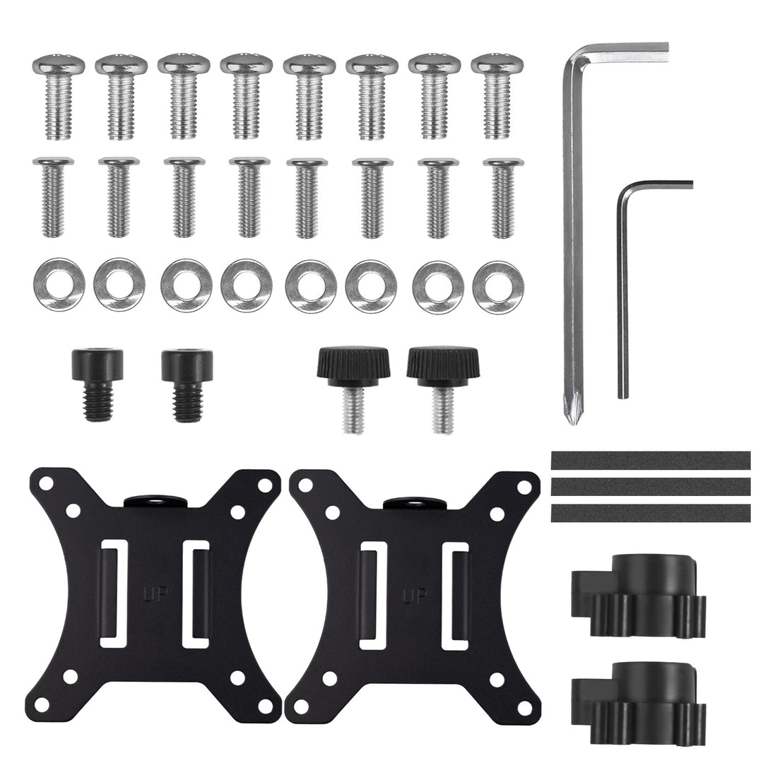 Maclean monitor mount, max VESA 100x100, 13-27", 9kg, MC-966