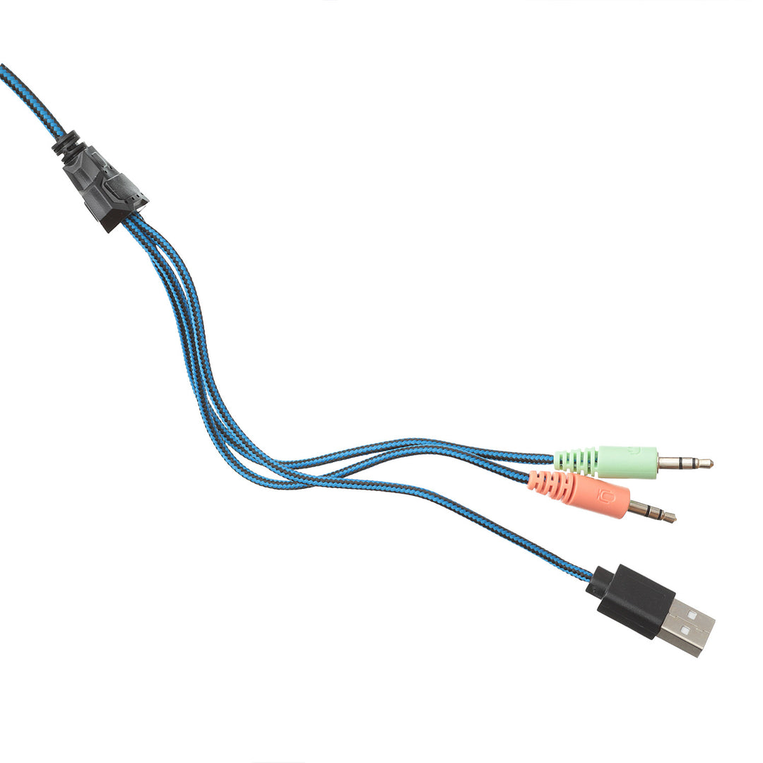 Cluasáin cearrbhachais ART, le micreafón, cúlsholas LED, G11