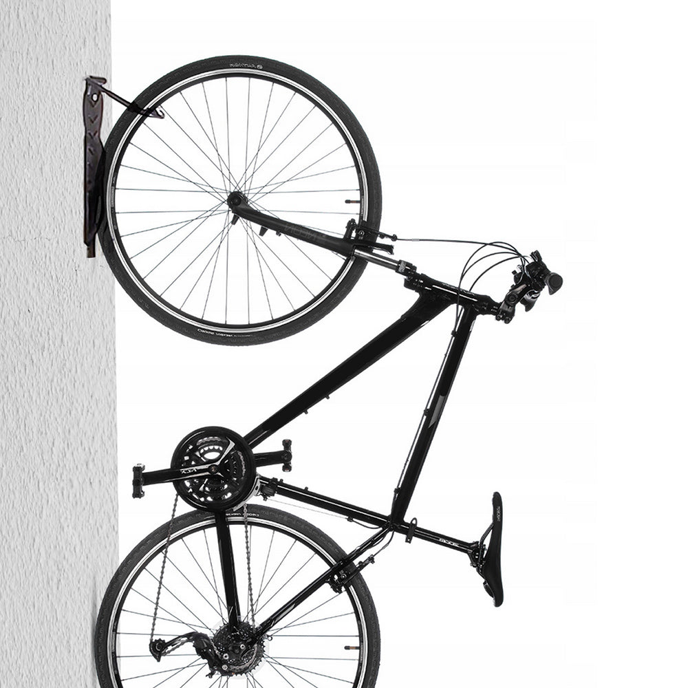 2x Maclean bicycle wall mount, vertical, steel, max load 30kg, MC-432