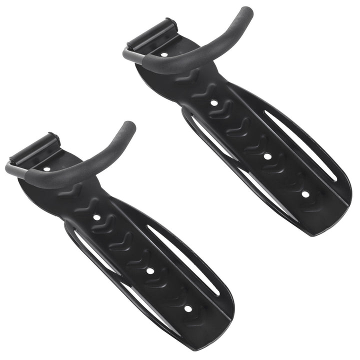 2x Maclean bicycle wall mount, vertical, steel, max load 30kg, MC-432