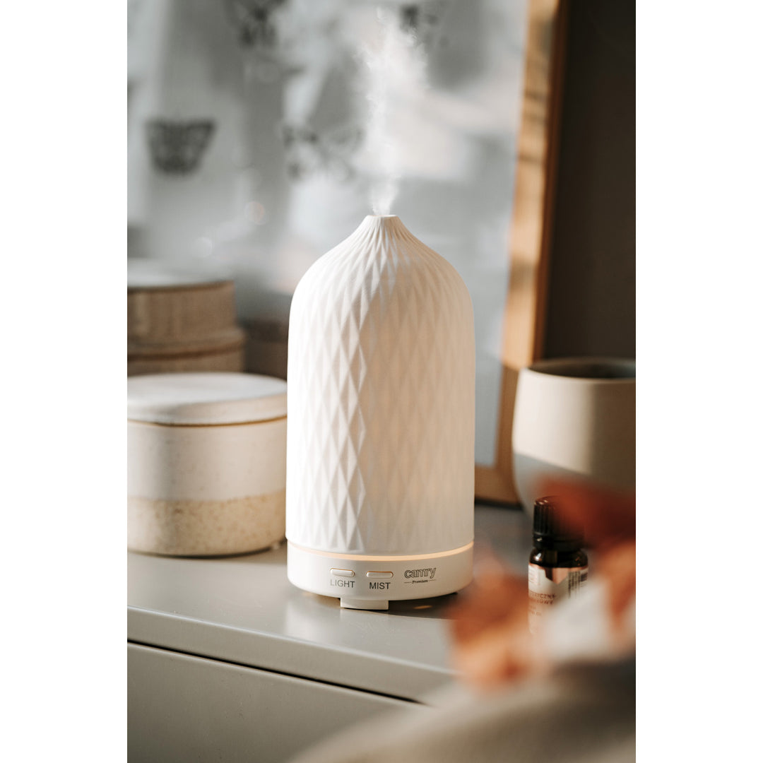 Camry CR 7970 Ultrasonic ceramic aroma diffuser, 100 ml, mood lamp