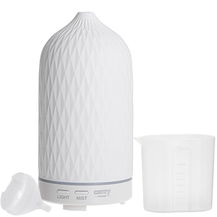 Camry CR 7970 Ultrasonic ceramic aroma diffuser, 100 ml, mood lamp