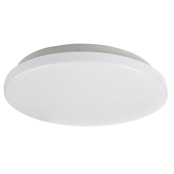 Maclean MCE347 ceiling LED sensor lamp. Equipped with a 5.8GHz microwave sensor, it emits a 4000K light with 12W power and 950lm brightness. With an IP44 rating, it ensures durability and reliability in various environments.