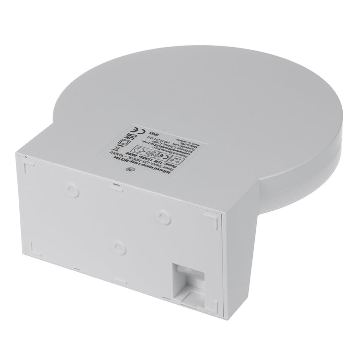 Maclean MCE344 W motion sensor LED lamp. Featuring a PIR motion sensor, it emits a neutral white light (4000K) with 15W power and 1560lm brightness. Rated IP65, it ensures durability and reliability in various environments.