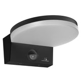 Maclean MCE344 B motion sensor LED lamp. Featuring a PIR motion sensor, it emits a neutral white light (4000K) with 15W power and 1560lm brightness. Rated IP65, it ensures durability and reliability in various settings.