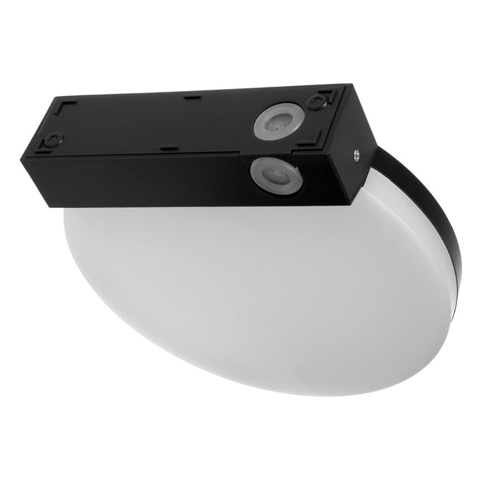 Maclean MCE346 B Wall LED Lamp 15W 1300lm Neutral White 4000K IP65 Round Indoor Outdoor Waterproof Black